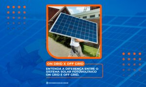 sistema solar on grid x off grid